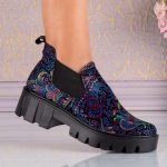 Ghete de dama din piele naturala Soleil - imagine 4