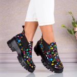 Ghete de dama din piele naturala Aria - imagine 3