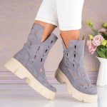 Ghete de dama din piele naturala Celeste - imagine 4