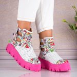 Ghete de dama din piele naturala Fleur