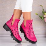 Ghete de dama din piele naturala Lyra - imagine 4