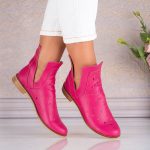 Ghete de dama din piele naturala Opaline - imagine 3