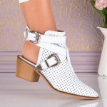 Ghete de dama din piele naturala Adore - imagine 3