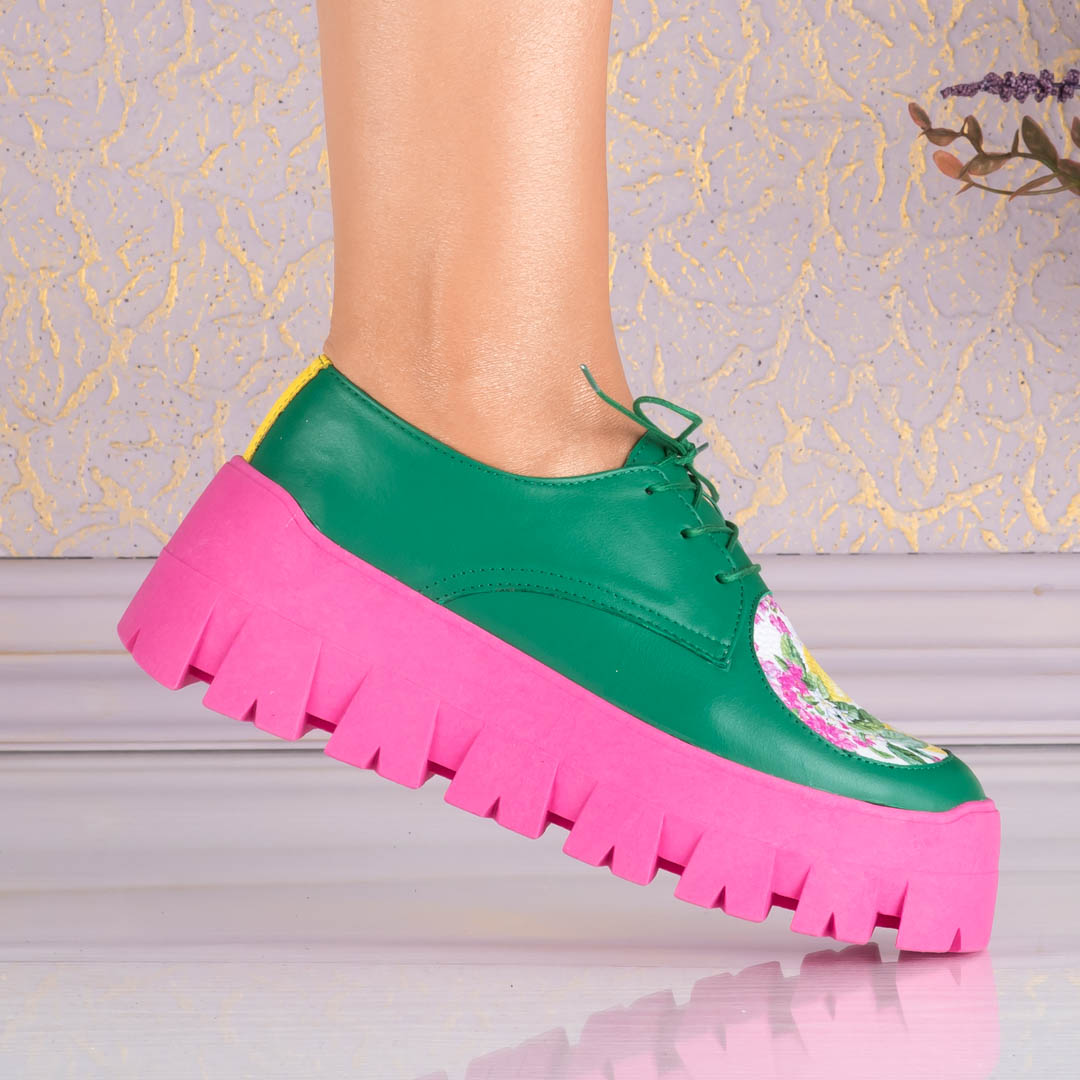 Pantofi de dama Lemon din piele naturala (4) Set geanta Radiance si pantofi din piele naturala Lemon - imagine 4