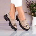 Pantofi de dama Piccadilly din piele naturala - imagine 4