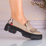 Pantofi de dama Piccadilly din piele naturala - imagine 2