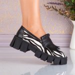 Pantofi de dama Savana din piele naturala - imagine 5