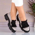 Pantofi de dama Terra din piele naturala - imagine 3