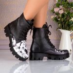 Bocanci de dama din piele naturala Mickey M - imagine 3