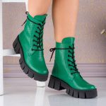 Bocanci din piele naturala Dahlia - imagine 4