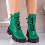 Bocanci din piele naturala Dahlia - imagine 3