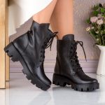 Bocanci din piele naturala Ophelia