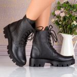 Bocanci din piele naturala Ophelia - imagine 3