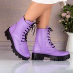 Bocanci din piele naturala Selene - imagine 3