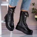 Bocanci din piele naturala Viva - imagine 4