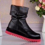 Ghete din piele naturala Aurora - imagine 2