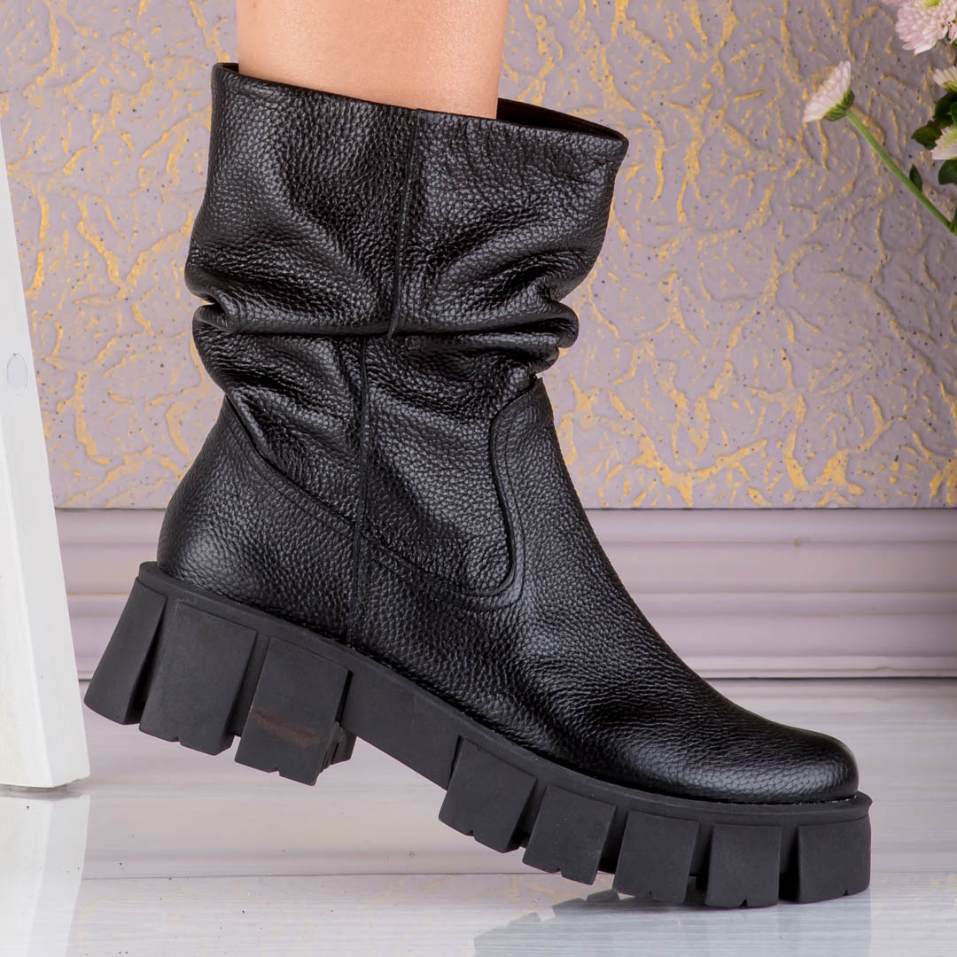 Ghete din piele naturala Bellona (3) Ghete din piele naturala Bellona - imagine 3