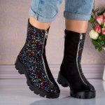 Ghete din piele naturala Elysian - imagine 2