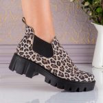 Ghete din piele naturala Ivonne - imagine 4