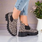 Ghete din piele naturala Ivonne - imagine 3