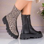 Ghete din piele naturala Nimara - imagine 2