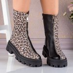 Ghete din piele naturala Nimara - imagine 4