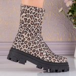 Ghete din piele naturala Nimara - imagine 3