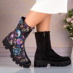 Ghete din piele naturala Odessia - imagine 3