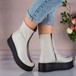 Ghete din piele naturala Ophelia - imagine 4