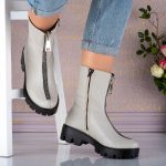 Ghete din piele naturala Serenity - imagine 3