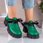 Pantofi de dama Calista din piele naturala - imagine 4