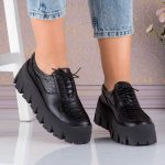 Pantofi casual Nerina din piele naturala - imagine 2