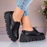 Pantofi casual Nerina din piele naturala - imagine 4