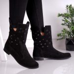 Ghete din piele naturala Aveline