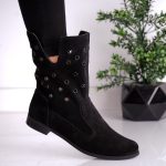 Ghete din piele naturala Aveline - imagine 2