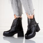 Ghete din piele naturala Alane - imagine 2