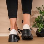 Pantofi Casual Piele Naturala Intoarsa Crem3