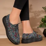 Pantofi casual piele naturală Dots 1