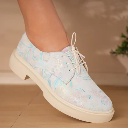 Pantofi casual piele naturală Pastelle