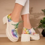 Pantofi casual piele naturală Rainbow 1