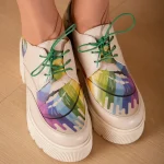 Pantofi casual piele naturală Rainbow 4