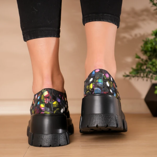 Pantofi casual piele naturală Sparkly Dots 2 Pantofi casual piele naturală Sparkly Dots 2