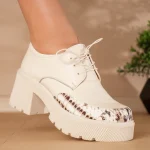 Pantofi casual piele naturală Whitey