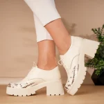 Pantofi casual piele naturală Whitey 3