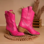 Ciocate piele naturala pink dream 1