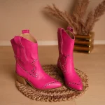 Ciocate piele naturala pink dream 2