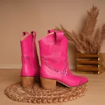 Ciocate piele naturala pink dream 3