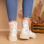 Ghete primăvară piele naturală Cute Cartoons 3