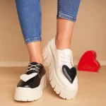 Pantofi casual piele natrală LOVE4 3