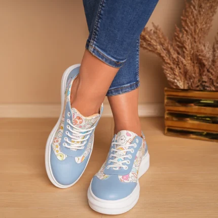 Pantofi casual piele naturală Childish Love 7